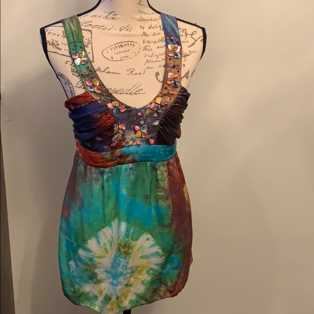 EUC Valerie by Castina 100% silk blouse